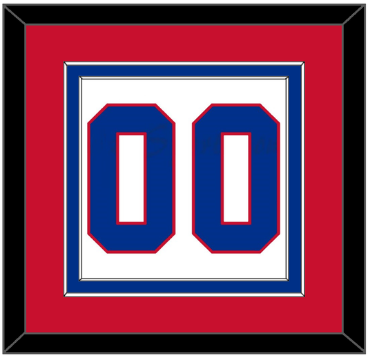 Montreal Number (Back) - Home White (1977-1984) - Signature Tier 2