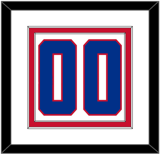 Montreal Number (Back) - Road White (1947-1966) - Signature Tier 1