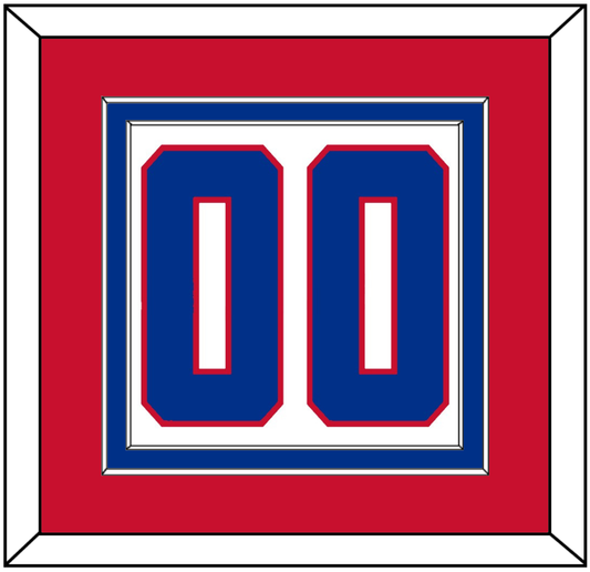 Montreal Number (Back) - Road White (1947-1966) - Signature Tier 2
