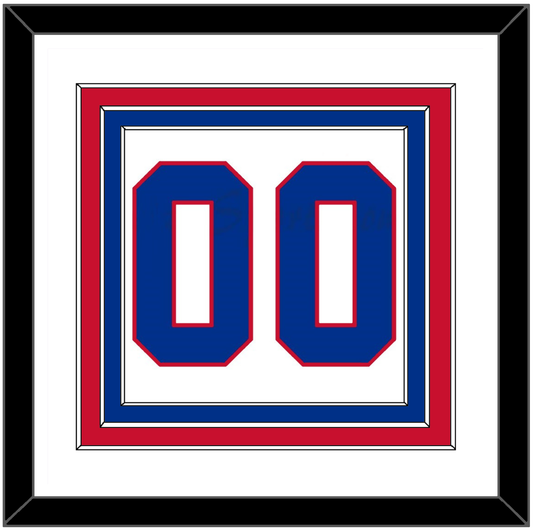 Montreal Number (Back) - Home White (1977-1984) - Premier Tier 1