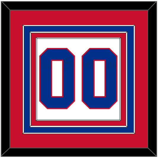Montreal Number (Back) - Home White (1977-1984) - Premier Tier 2