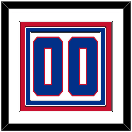 Montreal Number (Back) - Road White (1947-1966) - Premier Tier 1
