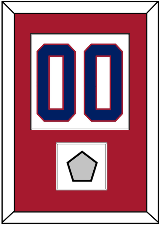 Montreal Number (Back) With Stanley Cup Champions Patch - Home White (1984-1997) - Essential Tier 1
