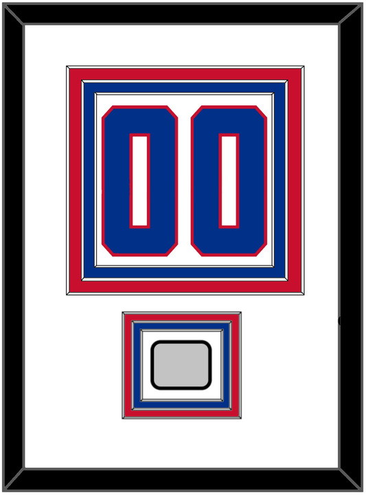 Montreal Number (Back) With Stanley Cup Champions Patch - Road White (1947-1966) - Premier Tier 1
