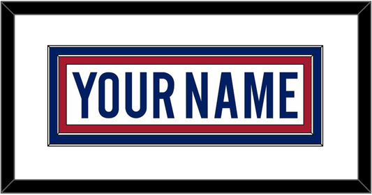 Montreal Nameplate - Road White - Signature Tier 1
