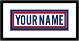 Montreal Nameplate - Road White - Double Mat 1