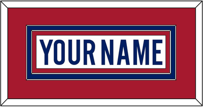 Montreal Nameplate - Home/Road White (1997-2007) - Signature Tier 2