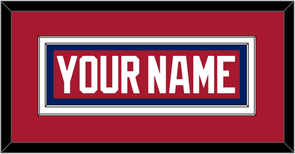 Montreal Nameplate - Road Red (1984-1997) - Signature Tier 2