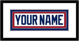 Montreal Nameplate - Home White (1984-1997) - Double Mat 1