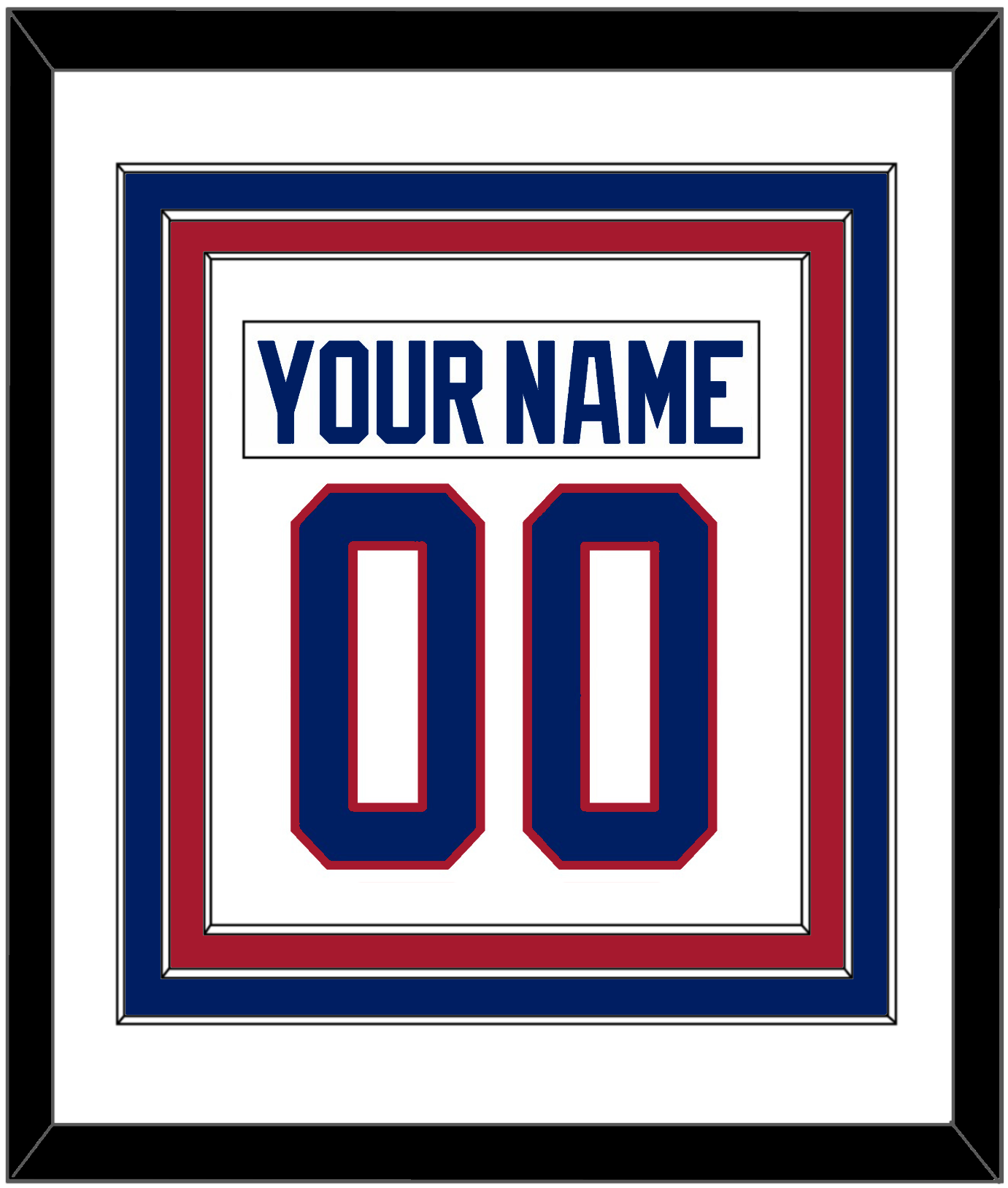 Montreal Nameplate & Full-Size Number - Combined