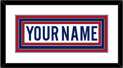 Montreal Nameplate - Road White - Premier Tier 1
