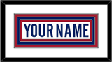 Montreal Nameplate - Home/Road White (1997-2007) - Triple Mat 1