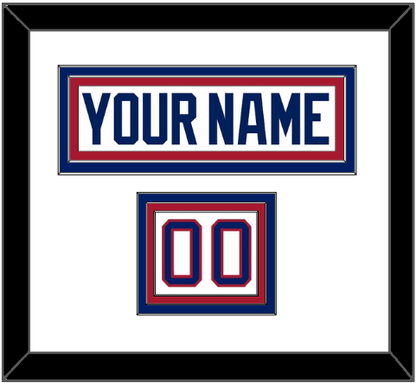 Montreal Nameplate & Number (Shoulder) - Home White (1984-1997) - Premier Tier 1