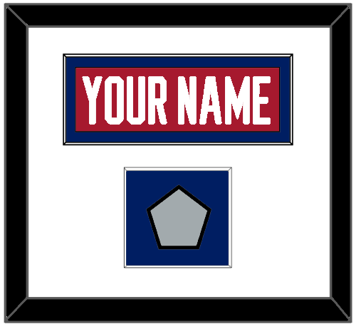 Montreal Nameplate & Stanley Cup Champions Patch - Road Red (1984-1997) - Essential Tier 1