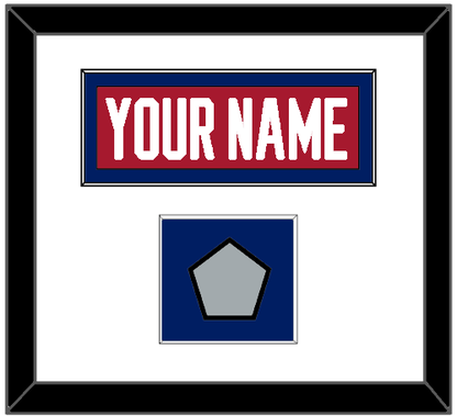 Montreal Nameplate & Stanley Cup Finals Patch - Road Red (1984-1997) - Essential Tier 1
