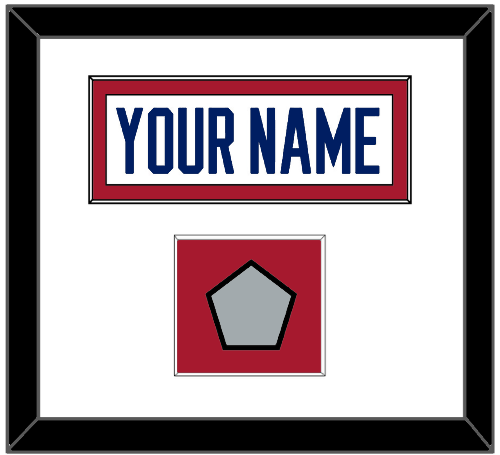 Montreal Nameplate & Stanley Cup Finals Patch - Home White (1984-1997) - Essential Tier 1