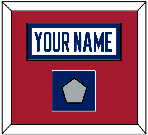Montreal Nameplate & Stanley Cup Champions Patch - Home White (1984-1997) - Essential Tier 2