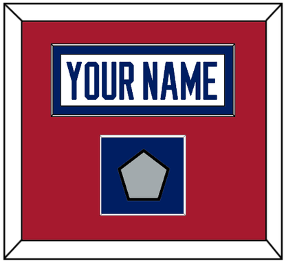 Montreal Nameplate & Stanley Cup Champions Patch - Home White (1984-1997) - Essential Tier 2