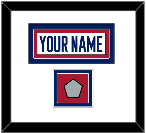 Montreal Nameplate & Stanley Cup Champions Patch - Home White (1984-1997) - Signature Tier 1