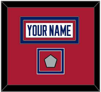 Montreal Nameplate & Stanley Cup Champions Patch - Home White (1984-1997) - Signature Tier 2