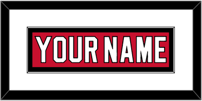 New Jersey Nameplate - Home Red - Essential Tier 1