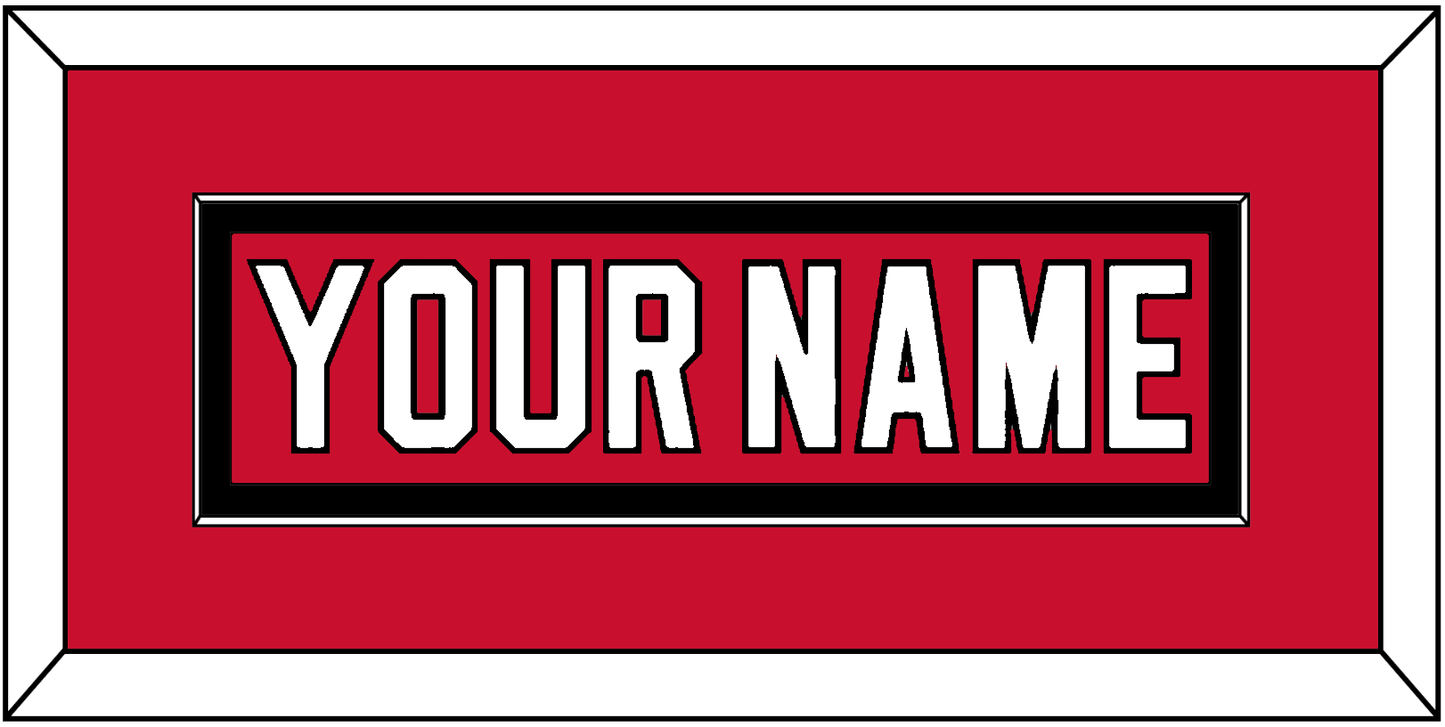 New Jersey Nameplate - Home Red (2007-2017) - Essential Tier 2