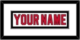 New Jersey Nameplate - Home White (1992-2007) - Single Mat 1