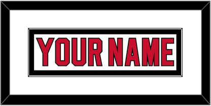 New Jersey Nameplate - Road White - Essential Tier 1