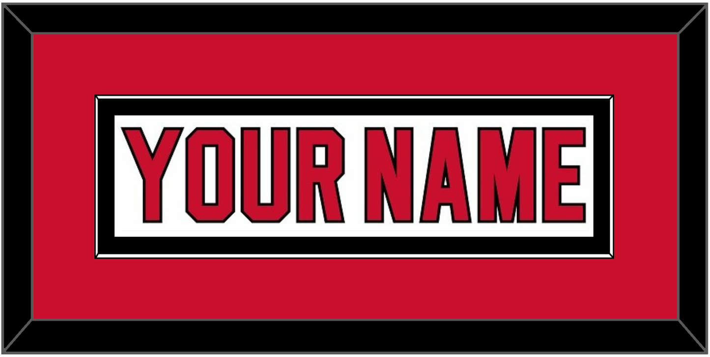 New Jersey Nameplate - Road White - Essential Tier 3