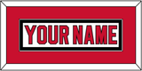 New Jersey Nameplate - Home White (1992-2007) - Single Mat 3