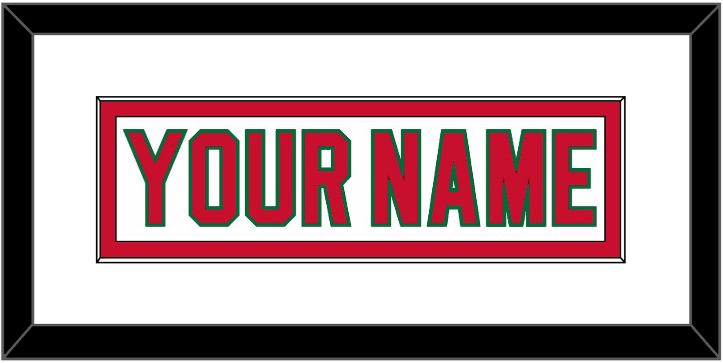 New Jersey Nameplate - Heritage White - Essential Tier 1