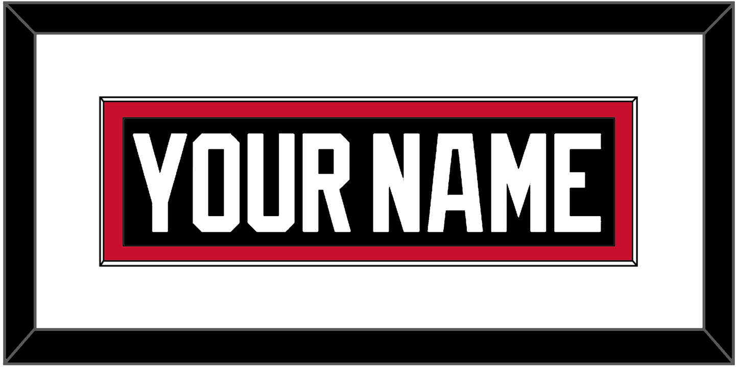 New Jersey Nameplate - Alternate Black - Essential Tier 1