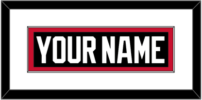 New Jersey Nameplate - Alternate Black - Essential Tier 1