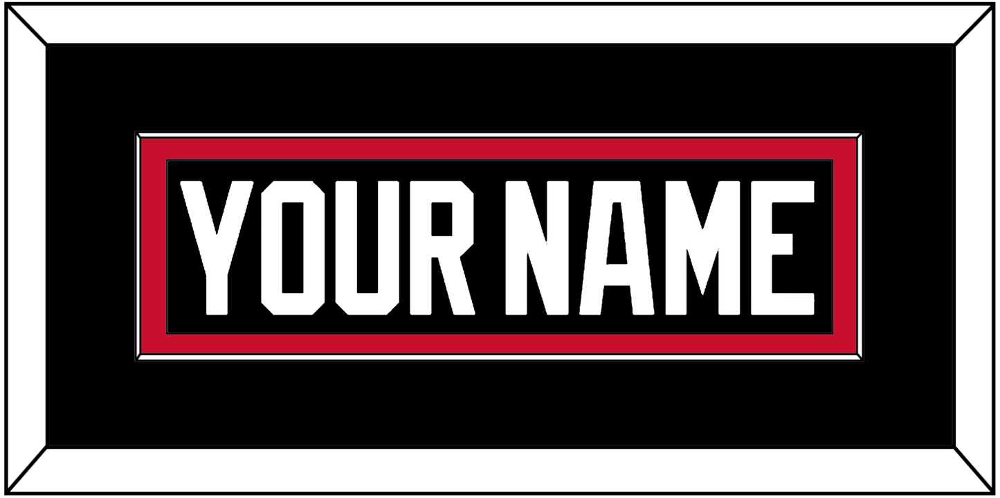 New Jersey Nameplate - Alternate Black - Essential Tier 2