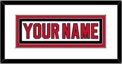 New Jersey Nameplate - Road White (2007-2017) - Signature Tier 1