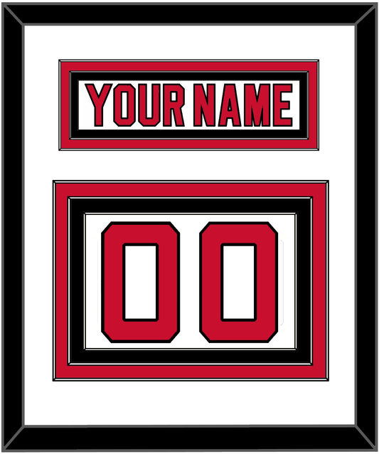 New Jersey Nameplate & Full-Size Number - Split