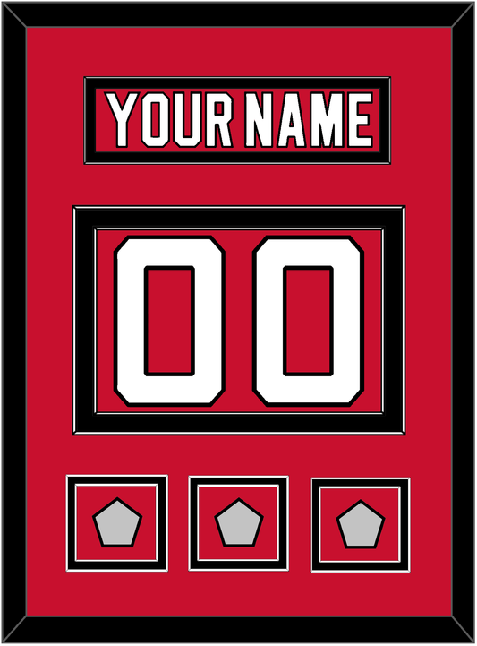 New Jersey Legacy Nameplate & Full-Size Number - Split