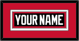 New Jersey Nameplate - Alternate Black - Double Mat 3