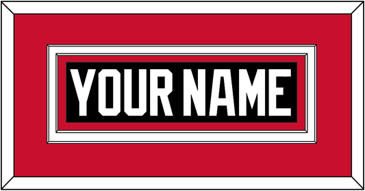 New Jersey Nameplate - Alternate Black - Signature Tier 3