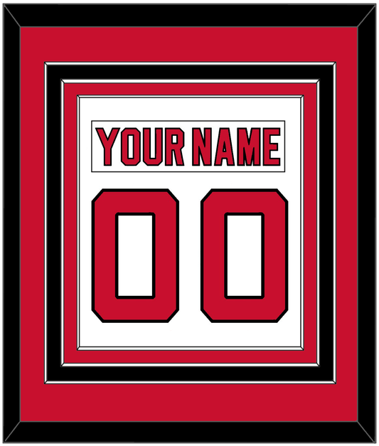 New Jersey Nameplate & Full-Size Number - Combined