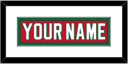 New Jersey Nameplate - Heritage Red (2010-2017) - Essential Tier 1