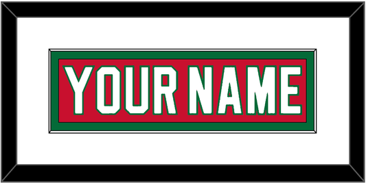 New Jersey Nameplate - Heritage Red (2010-2017) - Essential Tier 1