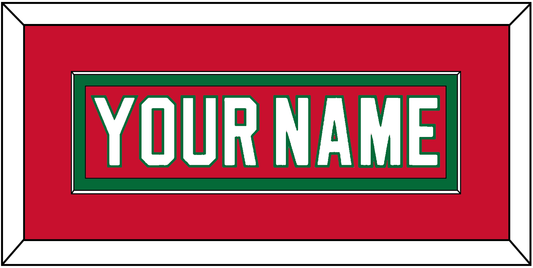 New Jersey Nameplate - Road Red (1982-1992) - Essential Tier 2