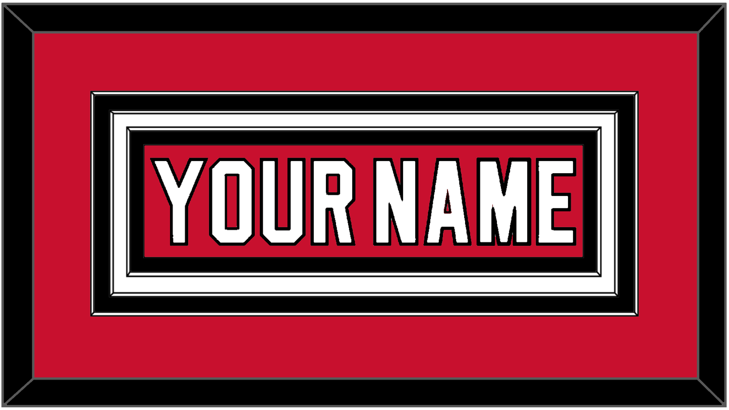 New Jersey Nameplate - Home Red- Premier Tier 1