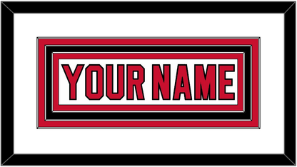 New Jersey Nameplate - Road White (2007-2017) - Premier Tier 1