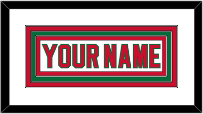 New Jersey Nameplate - Home White (1982-1992) - Premier Tier 1