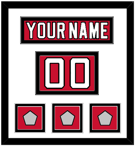 New Jersey Legacy Nameplate & Shoulder Number
