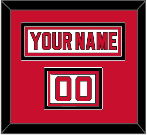 New Jersey Nameplate & Shoulder Number