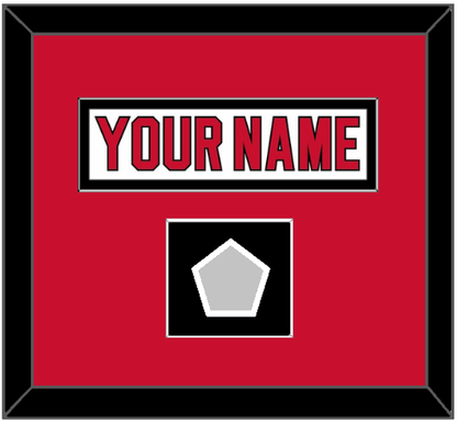 New Jersey Nameplate & 1995 Stanley Cup Champions Patch - Home White (1992-2007) - Essential Tier 1