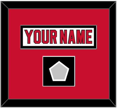 New Jersey Nameplate & Stanley Cup Finals Patch - Home White (1992-2007) - Essential Tier 1